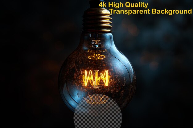 PSD the act of lighting up an area or object providing clarity on transparent background