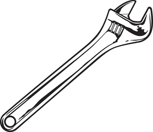 PSD adjustable wrench or spanner