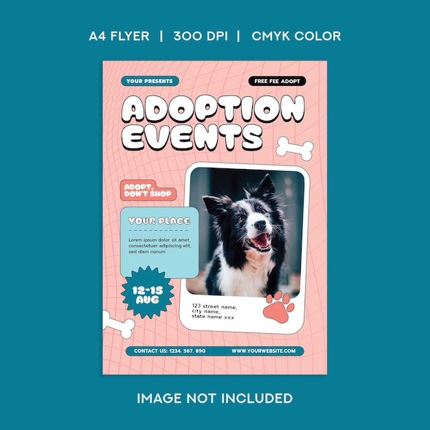 PSD adoption event flyer