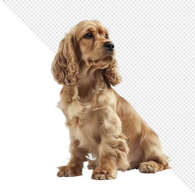 Adorable Cocker Spaniel Sitting