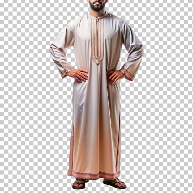 Adult man arab wearing arab costume character