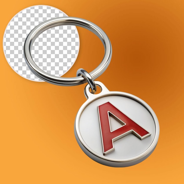 PSD adult a symbol keyring