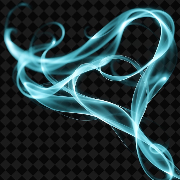 Aetherial Tendrils Gossamer Like Strands of Pale Turquoise Hued L Y2K Inspiredight Twist and Curl Ev