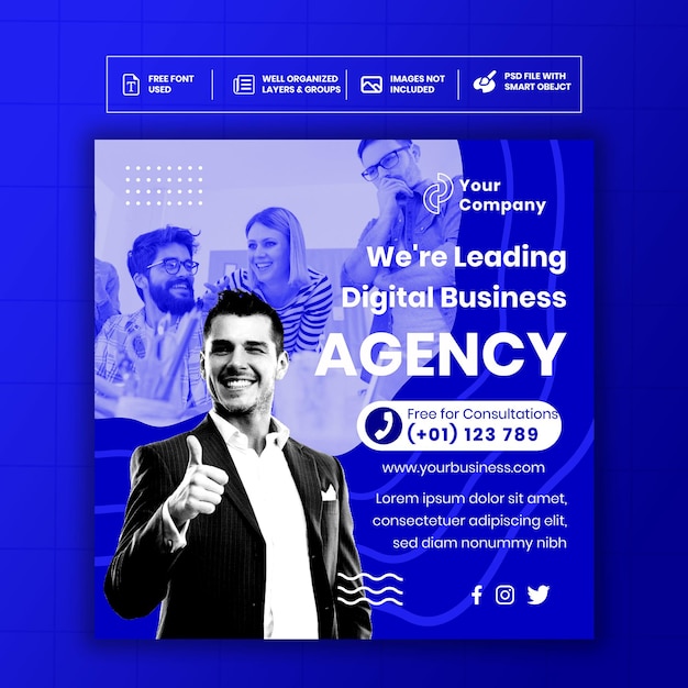 Agency Digital Social Media Template