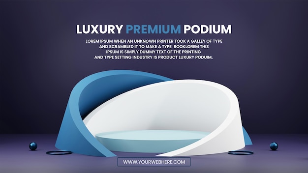 AH Product podium display minimal for product backdropsale banner template