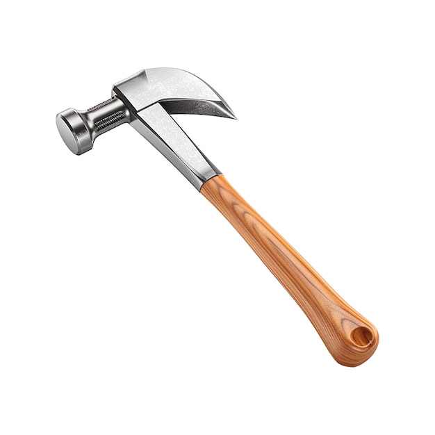 AI generated Claw Hammer isolated on transparent background PNG