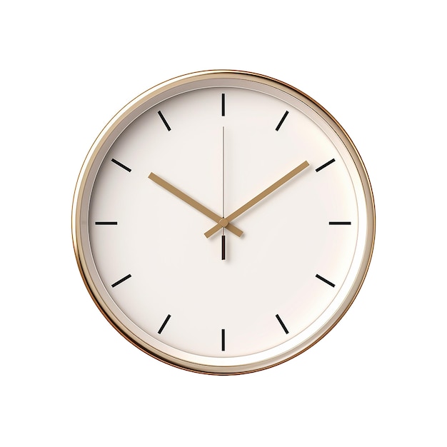 AI generated Clock png isolated on transparent background PNG