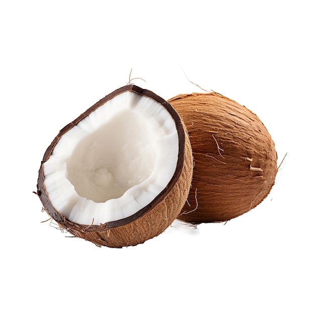 AI generated Coconut png isolated on transparent background PNG