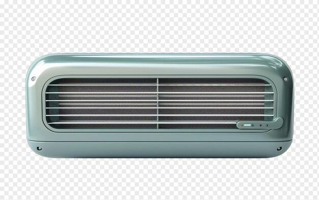 PSD air con realistic isolated on transparent background