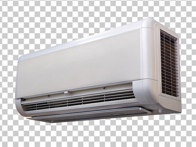 Air conditioner isolated on transparent background