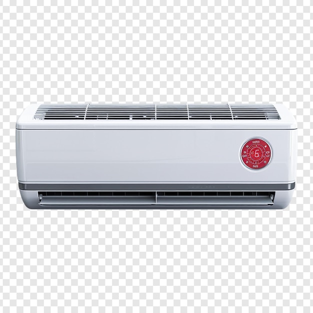 PSD air conditioner isolated on transparent background