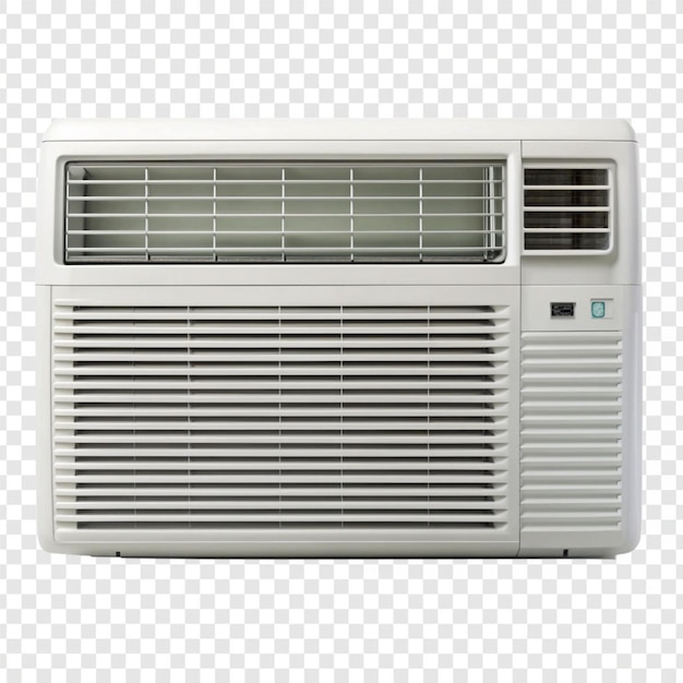 PSD air conditioner isolated on transparent background