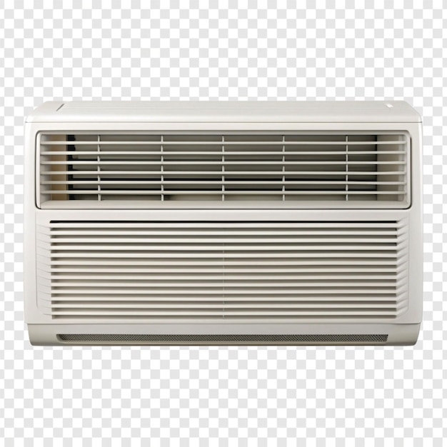 PSD air conditioner isolated on transparent background