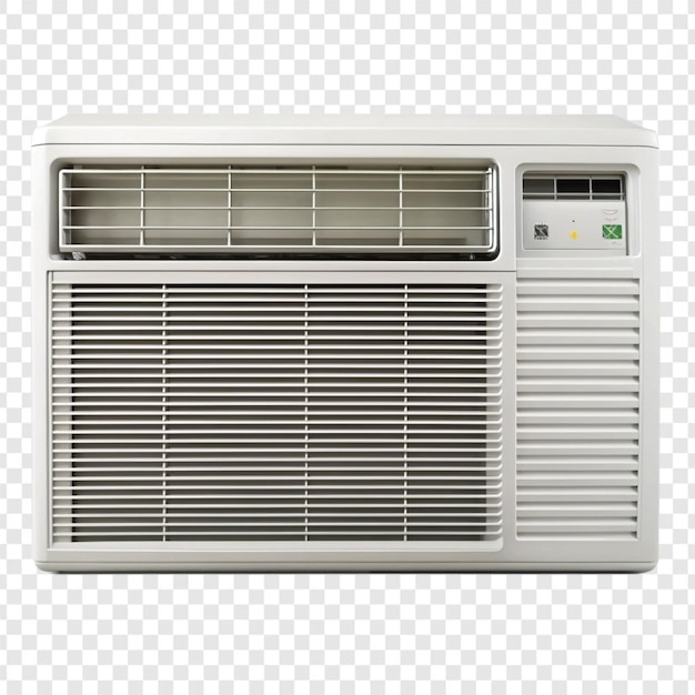 PSD air conditioner isolated on transparent background