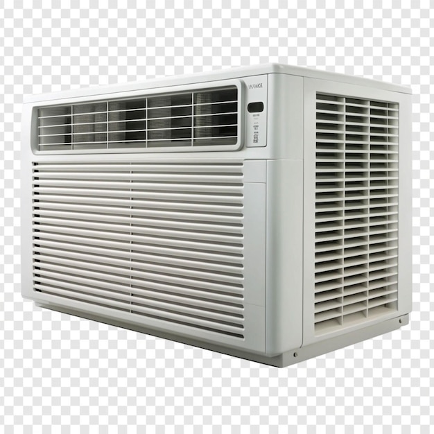 PSD air conditioner isolated on transparent background