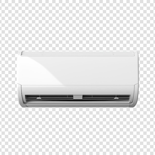 PSD air conditioner isolated on a transparent background