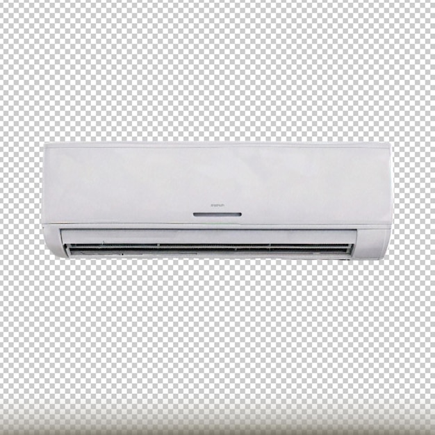 PSD air conditioner isolated on transparent background