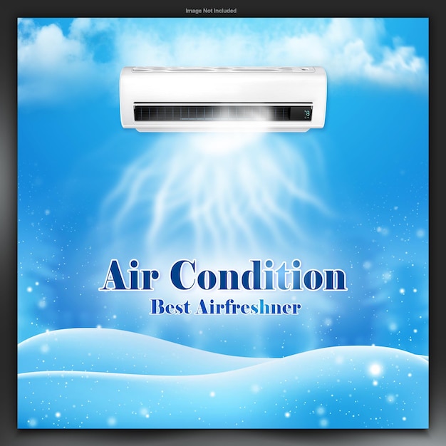 Air Conditioner Sale Ads Design