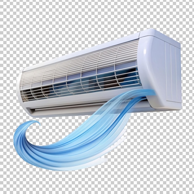 PSD air conditioner with cold wind waves conditioning