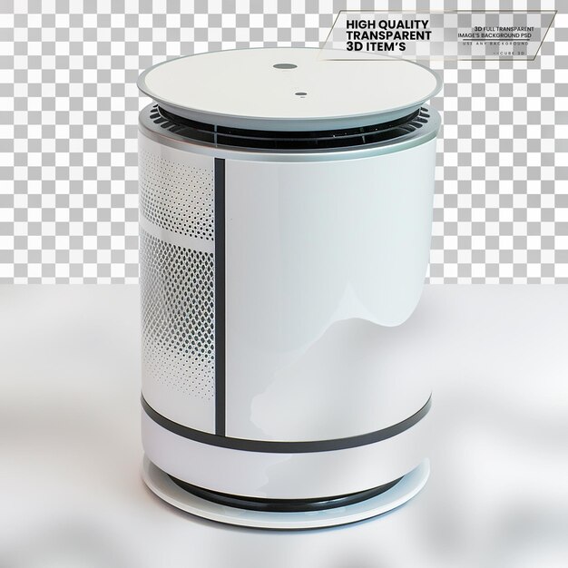 PSD air purifier a device that cleans the air isolated on transparent background