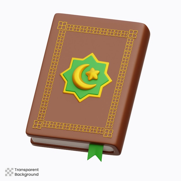 Al Quran 3d Icon Illustration