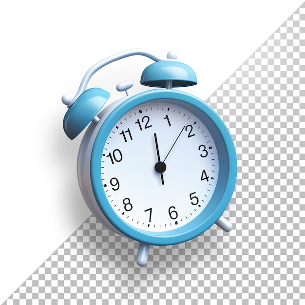 Alarm Clock 3D without Background