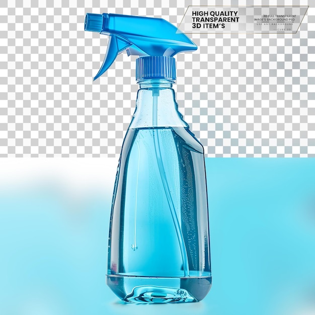 PSD all purpose cleaner a cleaner used for various surfaces on transparent background