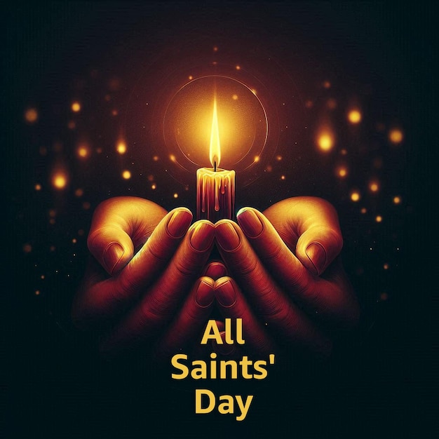 All Saints Day Creative Design Template