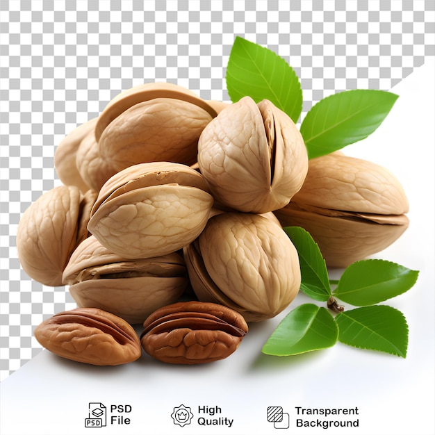 almond nuts isolated on transparent background include png file