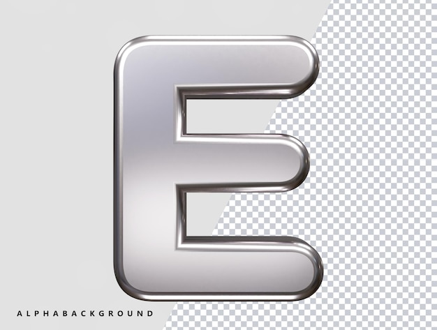 Alphabet text effect vector transparent element