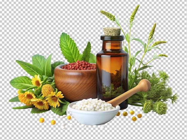 alternative medicine herbal organic capsule with vitamin E