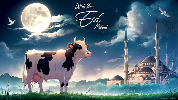 Amazing eid poster for eid al adha festival