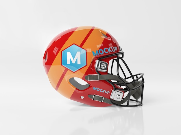 American Football Helmet design Mockup