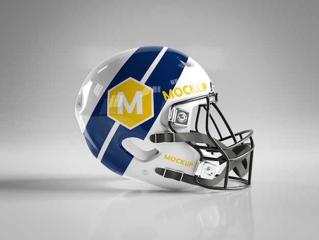 American football helmet  Mockup