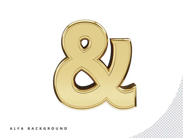 Ampersand sign vector illustration text