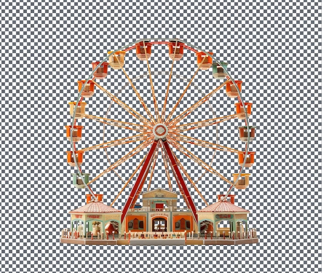 Amusing Ferris Wheel Diorama Ideas Tips isolated on transparent background