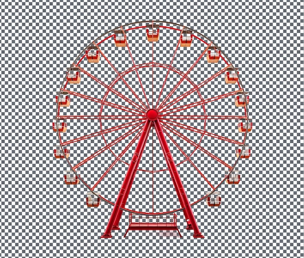 Amusing Ferris Wheel Model Tips isolated on transparent background