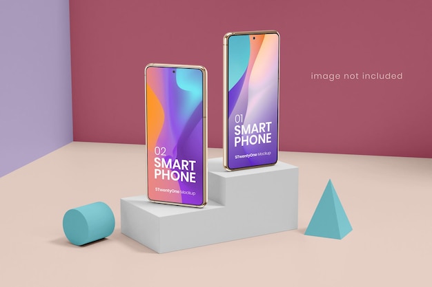 android smartphone device mockup