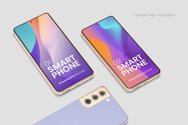 android smartphone device mockup