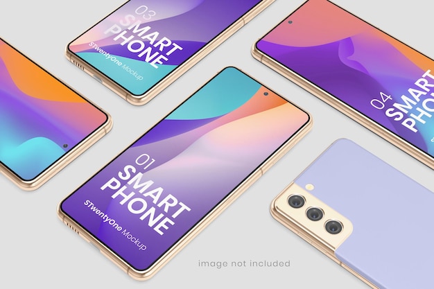 android smartphone device mockup