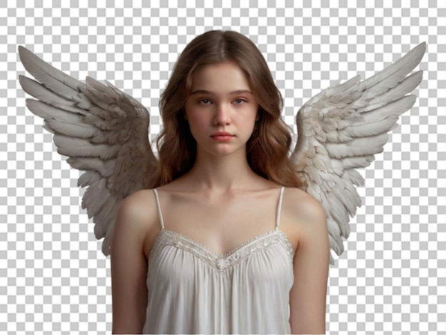 PSD angel pictures on transparent background