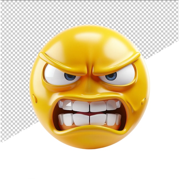 angry face