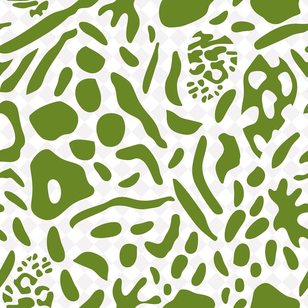 PSD animal print wild pattern with animal print icon and organic abstract natural pattern vector design