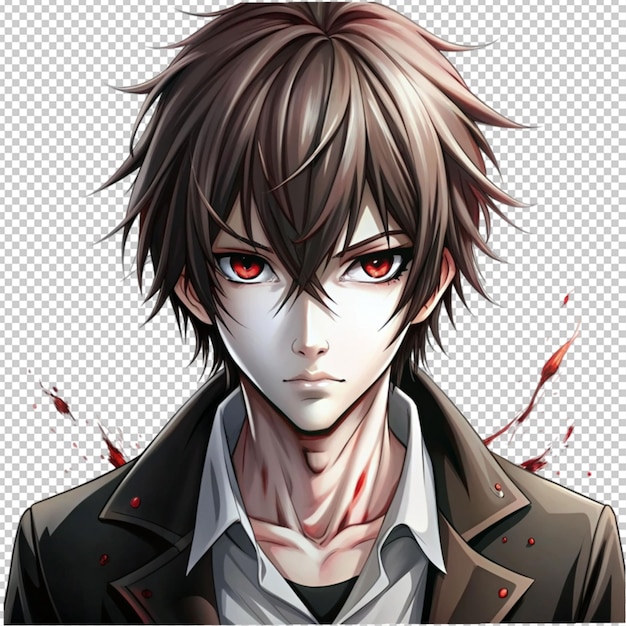 anime boy killer cartoon character