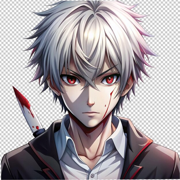 anime boy killer cartoon character