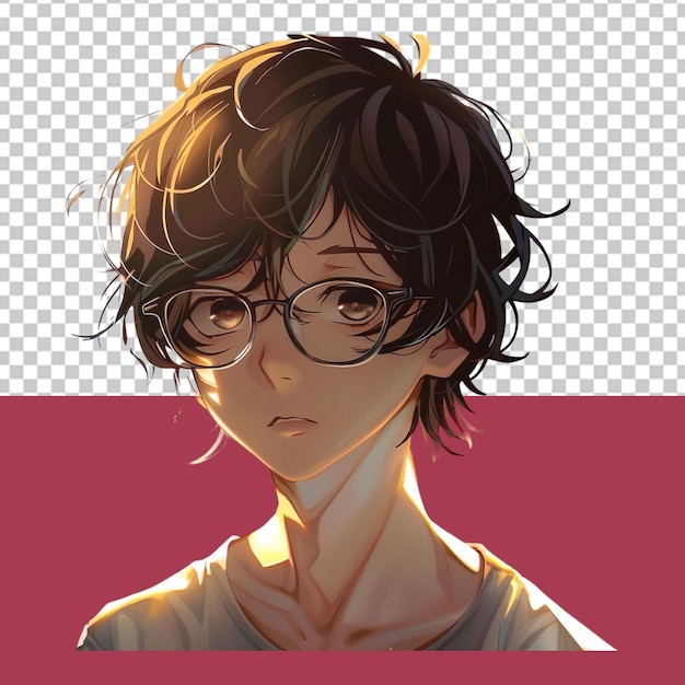 PSD anime character png