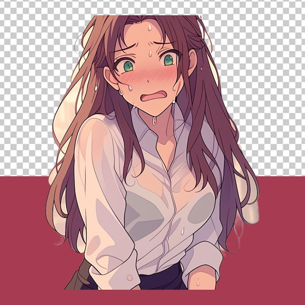 PSD anime character png