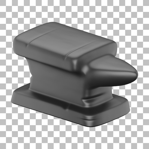 Anvil Iron 3D Illustration