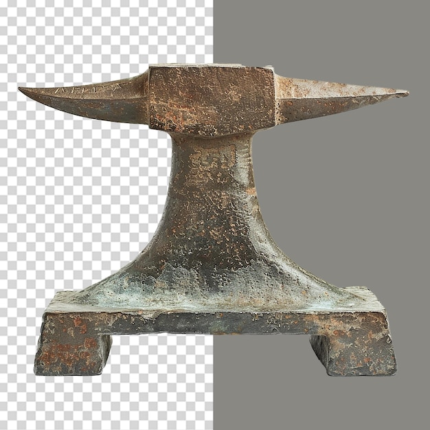 PSD anvil png isolated on transparent background