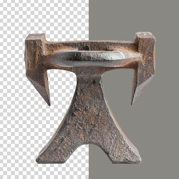 PSD anvil png isolated on transparent background